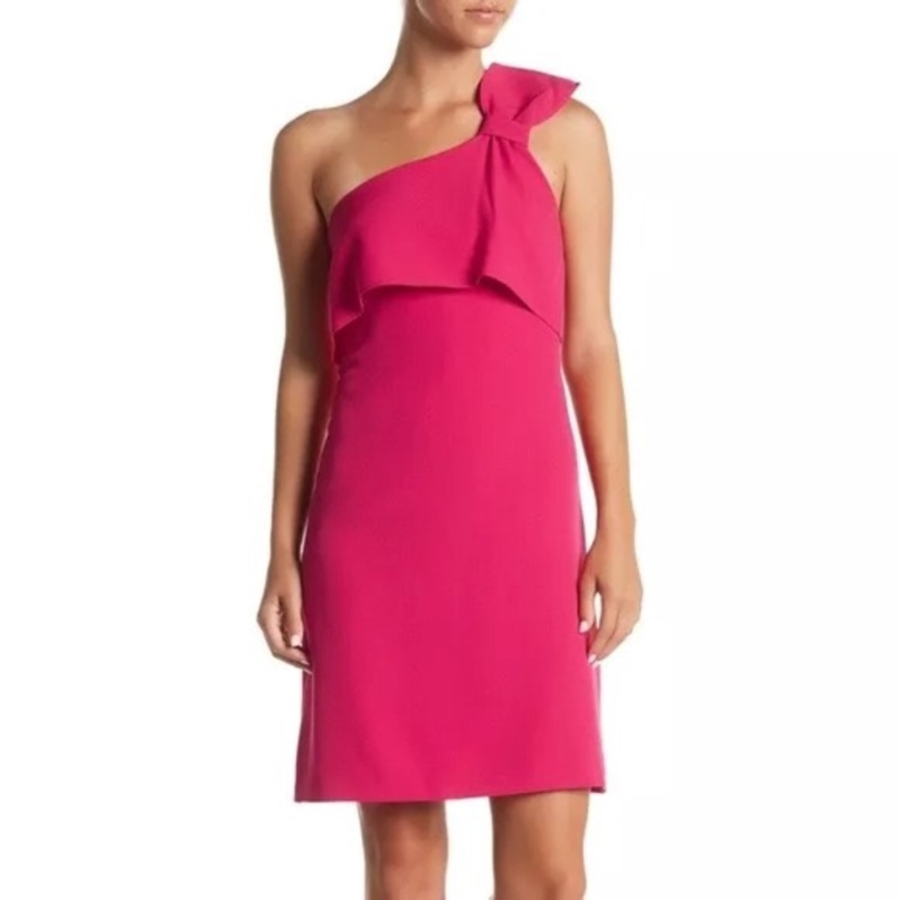 Adrianna Papell one shoulder dress, brand new